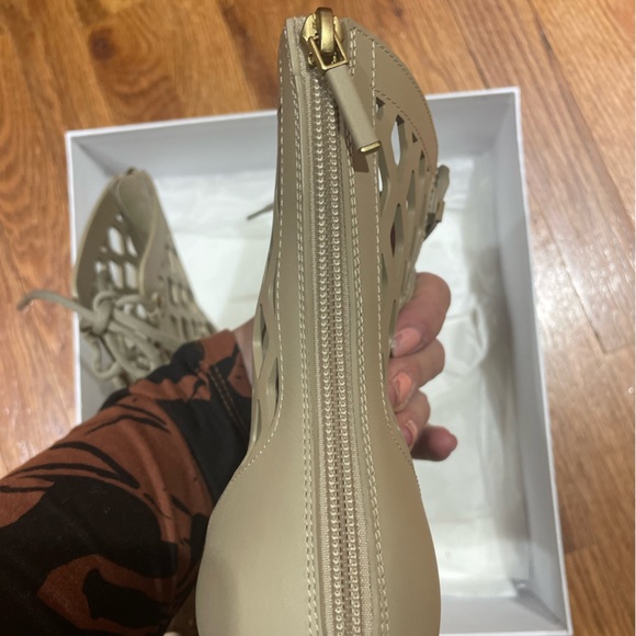 Dior Christian d-trap sandals corde nude color 39.5 laced gladiator - Picture 6 of 9